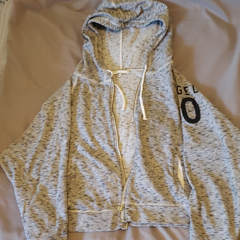 Victoria's secret grey marl full zip Angel Hoodie